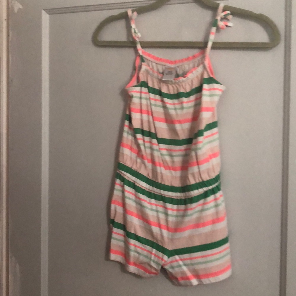 Girls Gymboree summer shorts romper